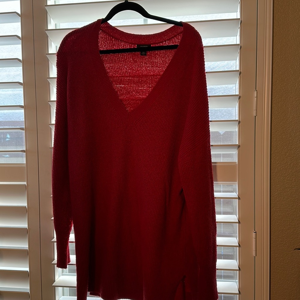 Halogen oversized red XL sweater